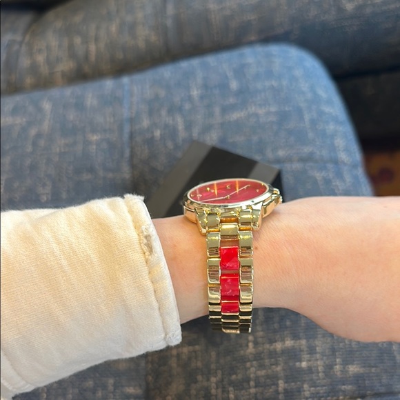 INC Red and Silver Watch - Picture 5 of 5